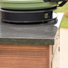 Fenix Artisan Pizza Oven Cart  Countertop Detail and Gozney Oven