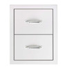 TrueFlame 17-Inch Double Drawer (TF-DR2-17)