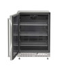 Coyote 24-Inch 5.5 Cu. Ft. Reversible Door Outdoor Rated Compact Refrigerator C124R-S
