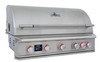 Blaze BLZ-5LTEPRO 40-Inch 5-Burner Built-In Propane Or Natural Gas Grill With Rear Infrared Burner & Grill Lights