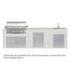 Bull 120" Ready to Finish Outdoor Kitchen PKG 21L