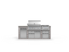 Forrest Reserve Collection Drifted Cypress Sides With Frosted Ember Polished Granite Forrest Reserve Collection Drifted Cypress Sides With Frosted Ember Polished Granite