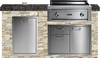 American Black Polished Granite & Golden Honey Stone