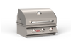 Bull Steer 30-Inch 3-Burner Built-In Natural Gas or Propane Gas Grill 