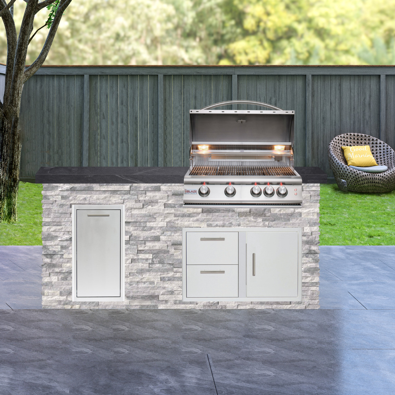 Blaze 32” LTE Grill With Fully Finished 72