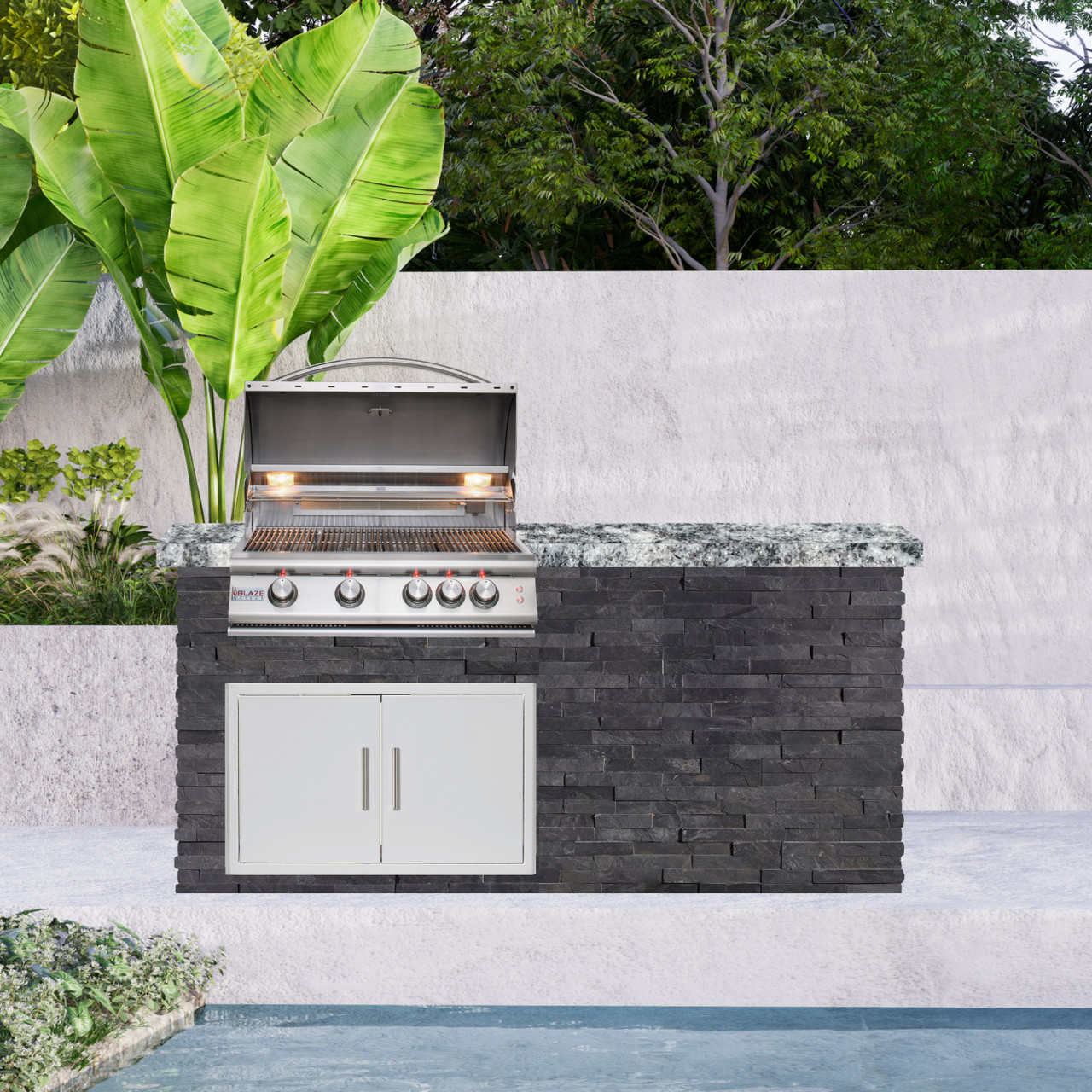 Choosing Stone Veneer for Outdoor BBQ or Stone Grilling Island