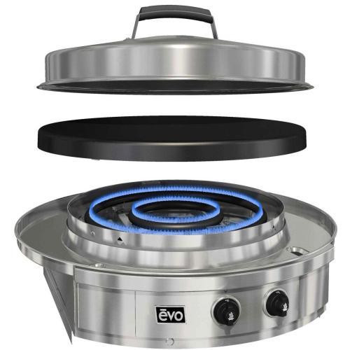 BBQ Grills Evo Cooktop Grills Evo BuiltIn Outdoor Cooktop Grills