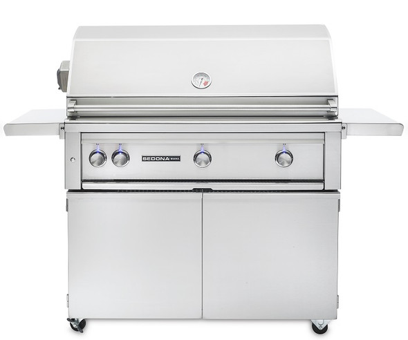 Sedona By Lynx L700FR 42-Inch Freestanding Gas Grill With Three Stainless Steel Burners & Rotisserie