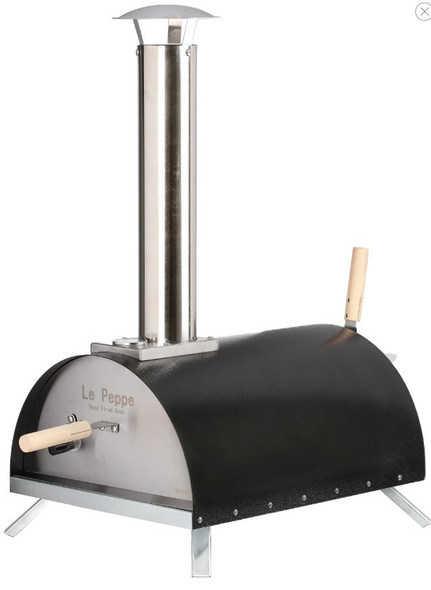 Le Peppe Black Wood Fired Pizza Oven WKE-01-BLK
