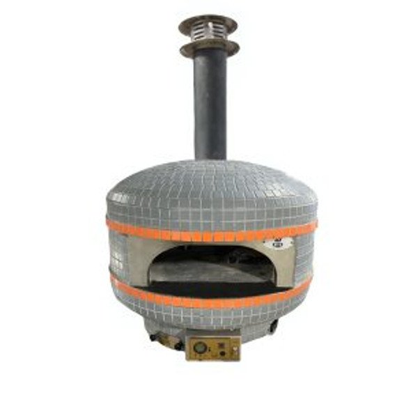 front view of pizza oven