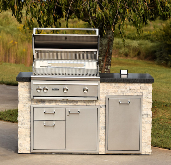 Lynx Pro Quick Ship 72" Luxury Finished Outdoor Kitchen Package 3