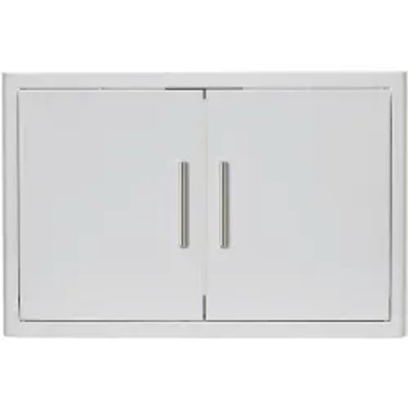 Blaze 32-Inch Stainless Steel Double Access Door With Paper Towel Hold