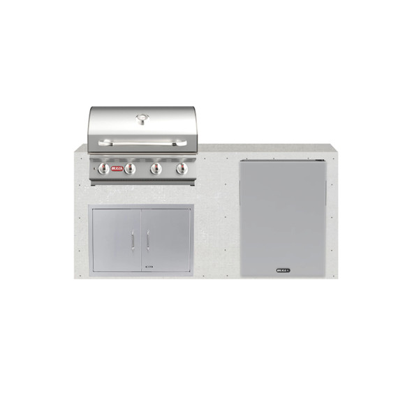 Bull 72" Ready to Finish Outdoor Kitchen PKG 3L