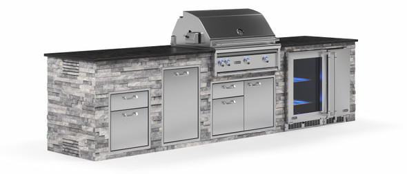 Quarry Reserve Series Alabaster With Charred Onyx Granite