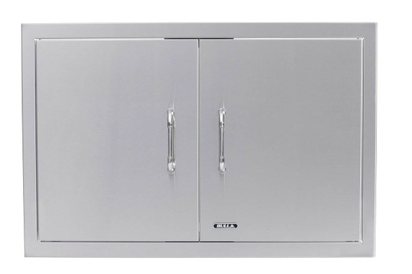 Bull 30-Inch Stainless Steel Double Access Door W/ Reveal 