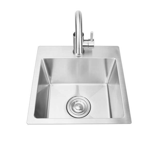 Bull 18-Inch Premium Stainless-Steel Dual Mount Sink