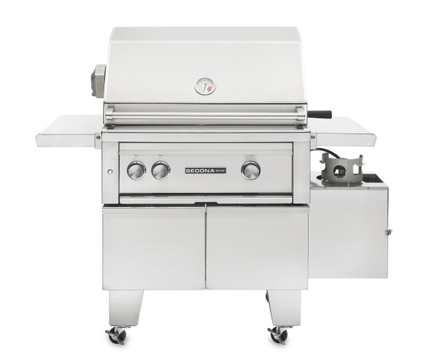 Sedona By Lynx L600ADAR 36-Inch ADA Compliant Freestanding Gas Grill With One Infrared ProSear Burner, Two Stainless Steel Burners, & Rotisserie