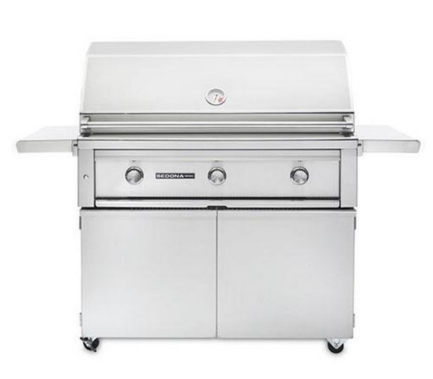 Sedona By Lynx L700PSF 42-Inch Freestanding Gas Grill Gas BBQ With Infrared ProSear Burner & Two Stainless Steel Burners