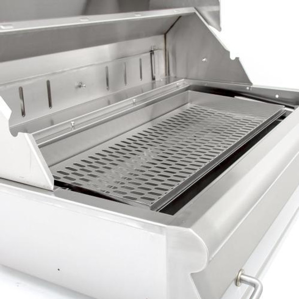 Blaze BLZ-4-CHAR 32 Inch Built-In Stainless Steel Charcoal Grill With Adjustable Charcoal Tray