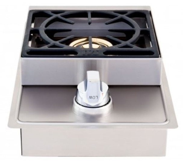 Lion L6247 Or L5631 Stainless Steel Single Drop-In Side Burner-Propane Or Natural Gas