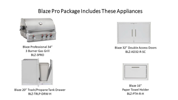 Blaze PRO Appliance Package