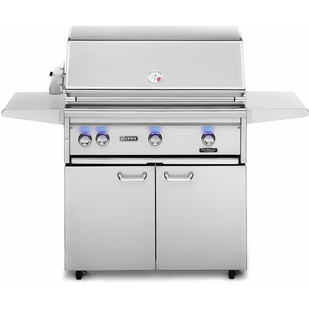 Lynx L36TRF Professional 36" Freestanding Grill with One Infrared ProSear Burner AndRotisserie