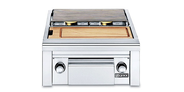 Lynx LSB2PC-1 Professional Double Side Burner with Integral Prep Center