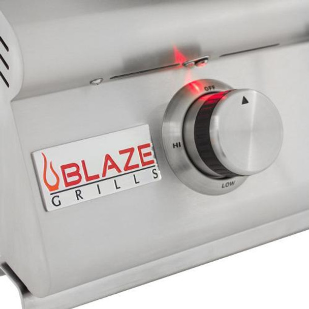 Blaze BLZ-4LTE2 LTE 32-Inch 4-Burner Built-In Propane Or Natural Gas Grill With Rear Infrared Burner & Grill Lights