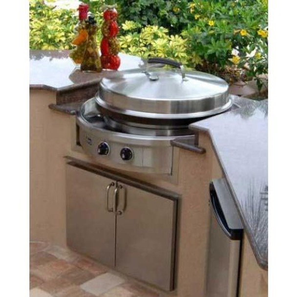 Evo 10-0055-LP & 10-0055-NG Affinity Classic 30G Built-In Flattop Propane Or Natural Gas Grill 