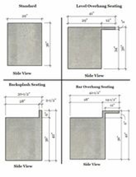 image showing seating/height options