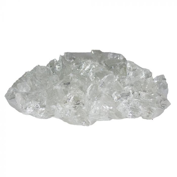 Firegear Crystal 10-Pound Broken Fireglass, 1/2 to 3/4-Inch