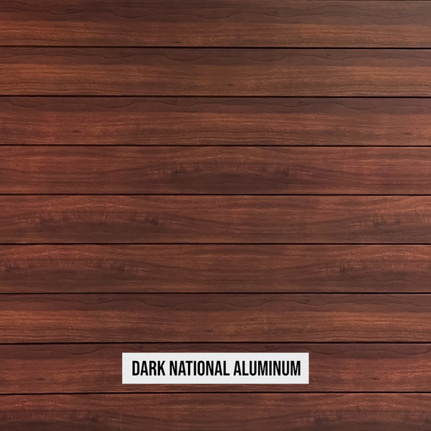 Dark National Walnut Aluminum