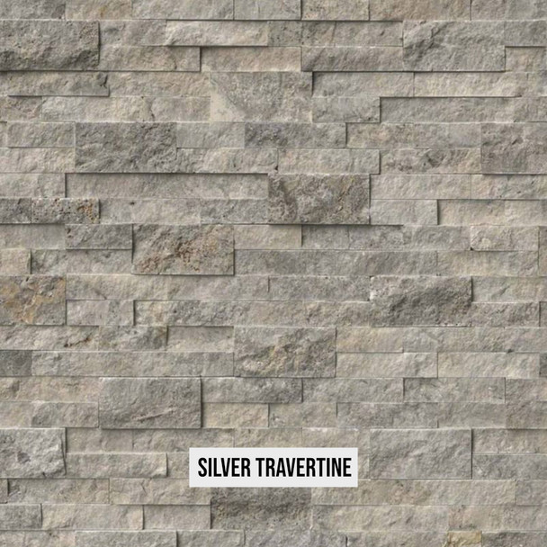 Silver Travertine Stone