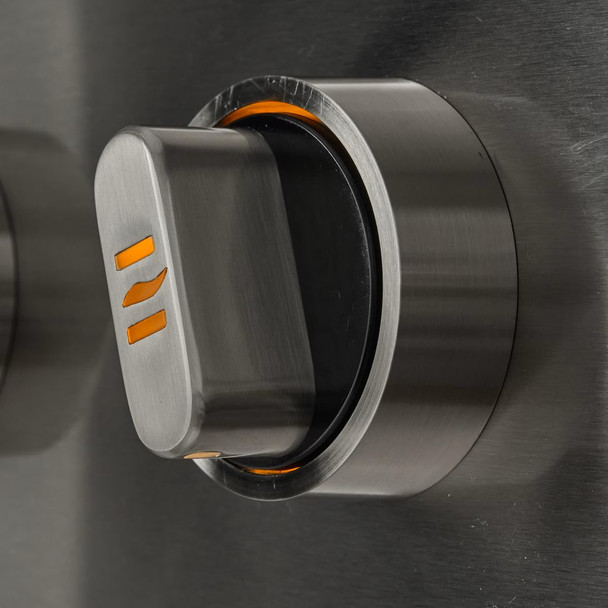 Coyote S-Series 30-Inch 3-Burner Built-In Gas Grill With RapidSear Infrared Burner & Rotisserie - C3SL30