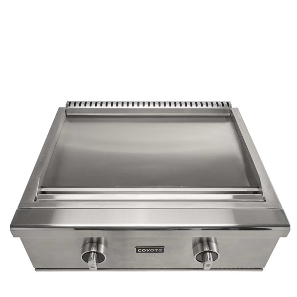  Coyote 30-Inch Built-In Flat Top Gas Grill - C3FTG30