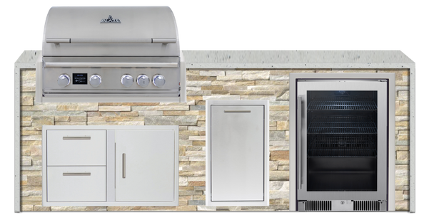 Golden Honey Stone and Pitaya Polished Granite