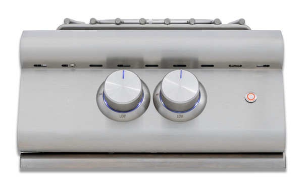 Blaze BLZ-PBLTE+ Built-In Gas High Performance Power Burner W/ Wok Ring & Stainless Steel Lid