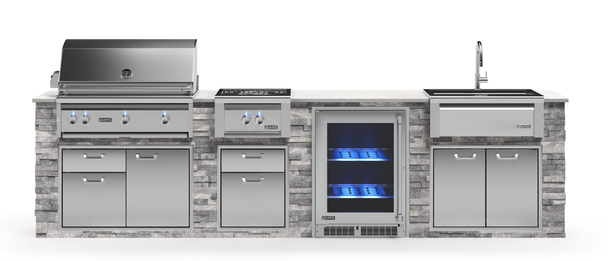 Quarry Reserve Series Alabaster With Frosted Ember Granite