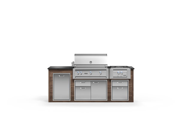 Forrest Reserve Collection Umbered Oak Sides With Charred Onyx Honed Granite Forrest Reserve Collection Umbered Oak Sides With Charred Onyx Honed Granite