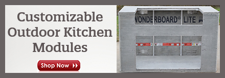 Custom Outdoor Kitchen Modules