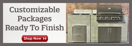 Outdoor Kitchen Packages Ready To Finish