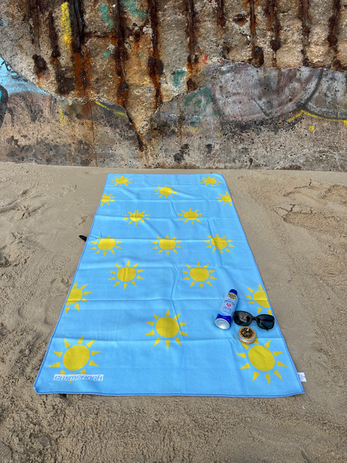 Sunshine Sand Free Beach Towel