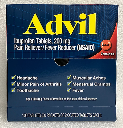 "Advil" 50-2 Packs