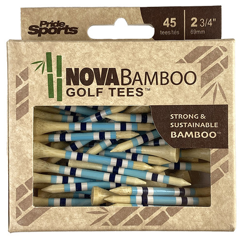 "Nova" Golf Tees by Pride Sports, 2 3/4", For Consistent Teeing height