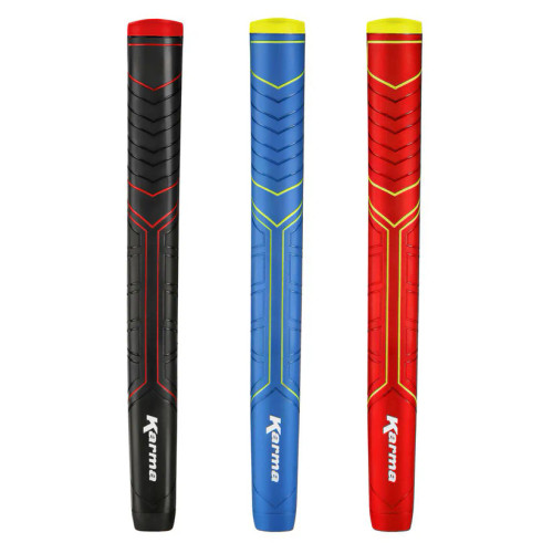 Karma Big Softy Oversize Putter Grips, Black, Blue or Red