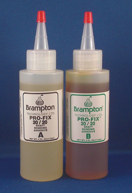 Brampton Epoxy Long Cure, 2-8 oz A&B Bottles, 24 Hour Cure, 20 Min. Workable