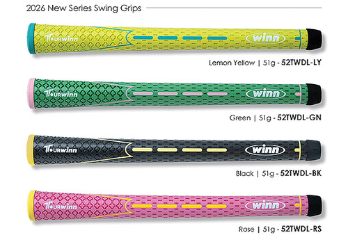 Winn "Tourwinn" Swing Grips, 12 Colors to Choose From, Standard Size