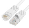 Cat5e Network Ethernet Cable - Computer LAN Cable 1Gbps - 350 MHz, Gold Plated RJ45 Connectors - 10 Feet White