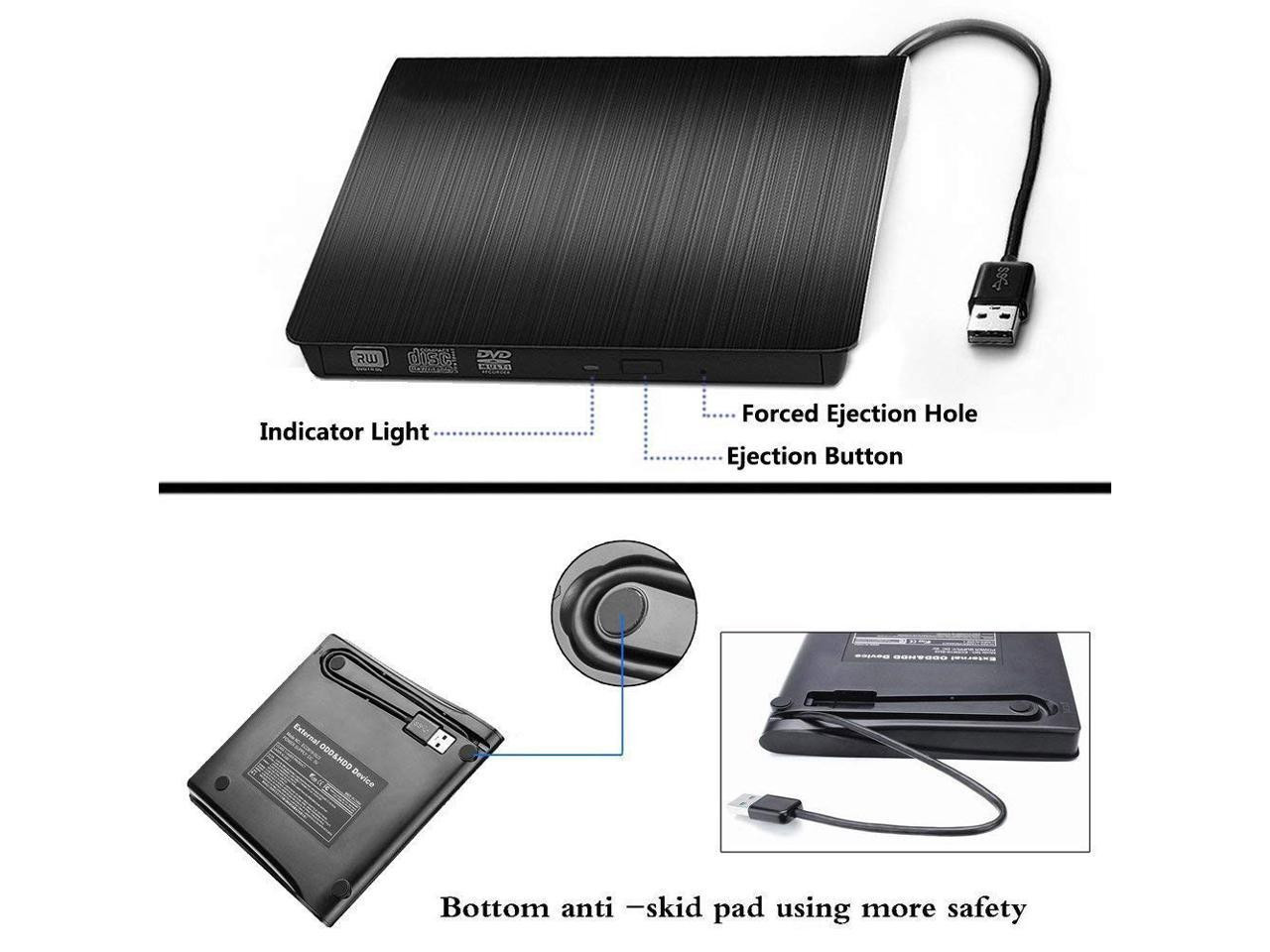 External Cd Drive Usb 3.0 Portable Slim External Dvd Drive Cd Dvd