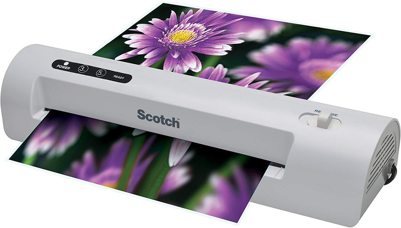 3M Scotch TL901C-20 Thermal Laminator Combo Pack w/ 20 Laminating Pouches